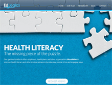 Tablet Screenshot of edlogics.com